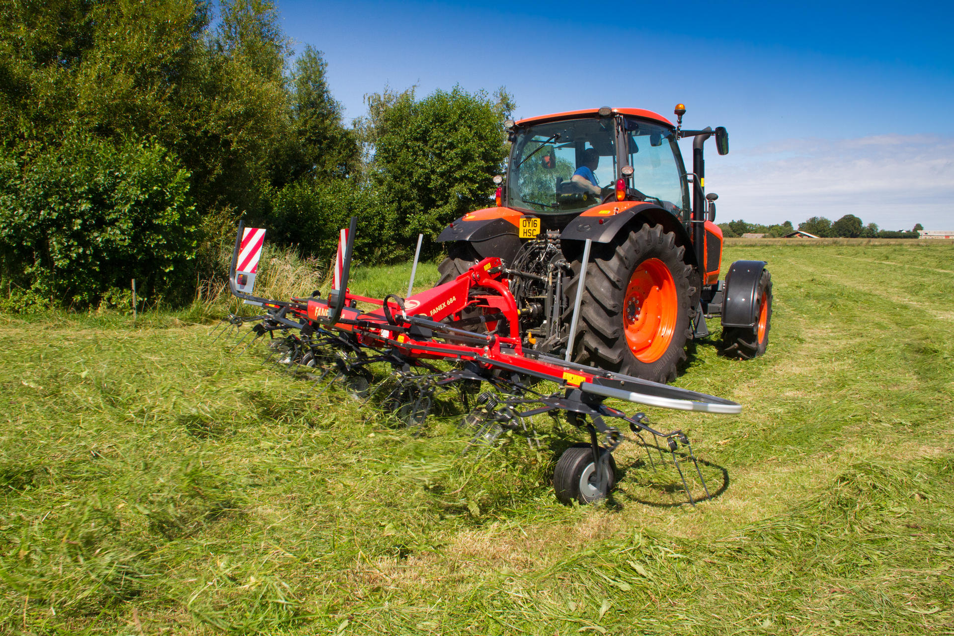 Vicon Fanex 764 Pro-Line Mounted Rotary Tedder