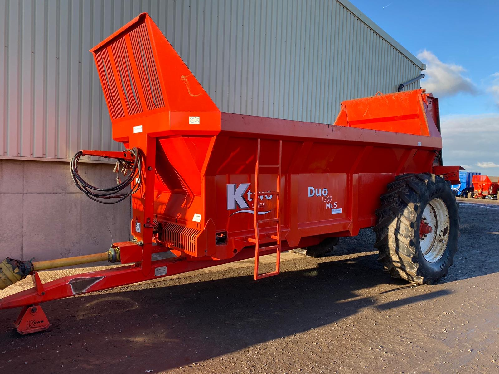 KTwo 12 Ton Duo Spreader