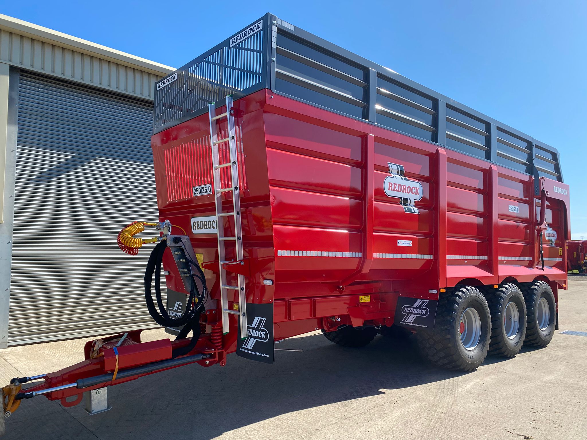 Redrock Tri-axle Silage Trailers