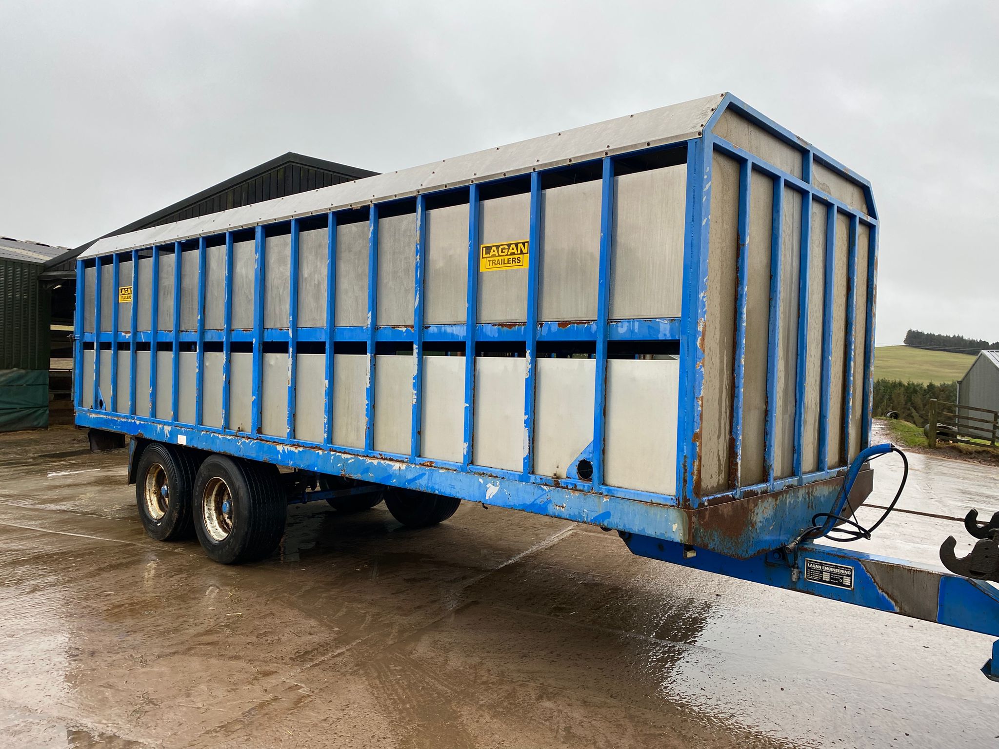 Lagan 24ft Livestock Trailer